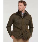 Barbour - Winterjas - Katoen - Groen - Normale Fit