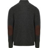 Barbour Zip Vest - Antraciet - Lamswol - Heren - Outdoor