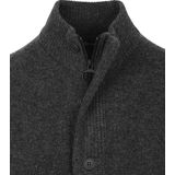 Barbour Zip Vest - Antraciet - Lamswol - Heren - Outdoor