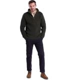 Barbour - New Tyne - Schipperstrui - Olijfgroen - Wol