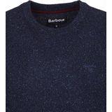 Barbour Tisbury Trui Wolmix Donkerblauw - Heren - Pullovers