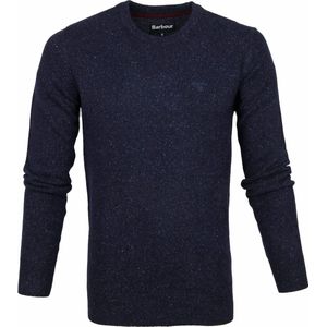Barbour Tisbury Trui Wolmix Donkerblauw - Heren - Pullovers
