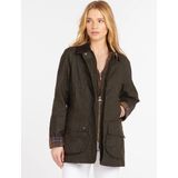 Barbour Classic Beadnell Wax Jacket - Olive - Dames Winterjas