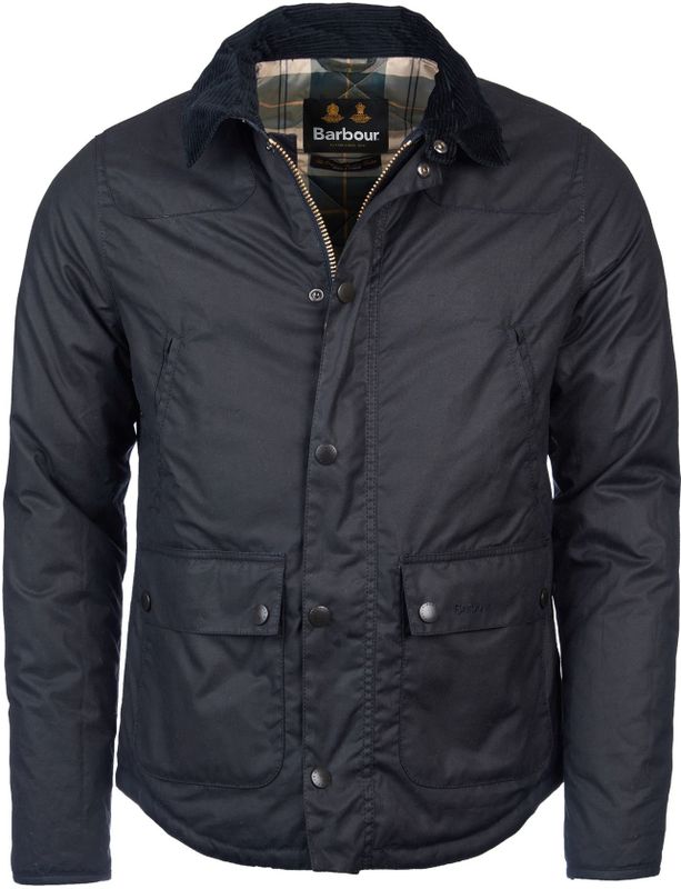 Barbour - Reelin Wax Jacket - Jassen - Marine blauw