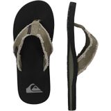 Quiksilver Monkey Abyss Heren Slippers - Groen/Zwart/Bruin