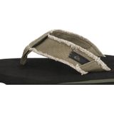 Quiksilver Monkey Abyss Heren Slippers - Groen/Zwart/Bruin