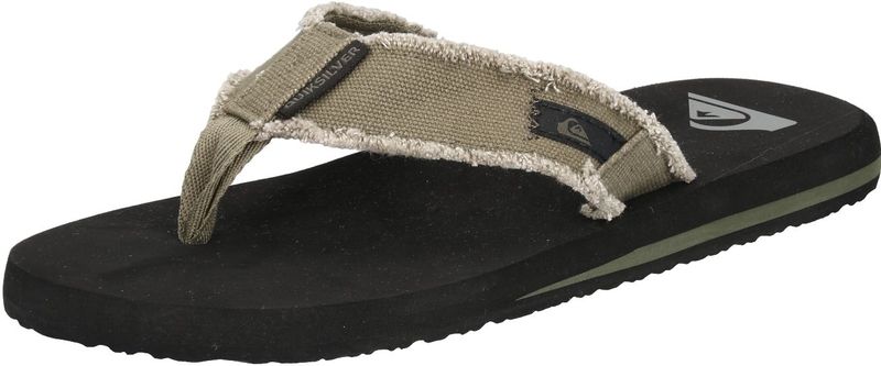 Quiksilver Monkey Abyss Heren Slippers - Groen/Zwart/Bruin