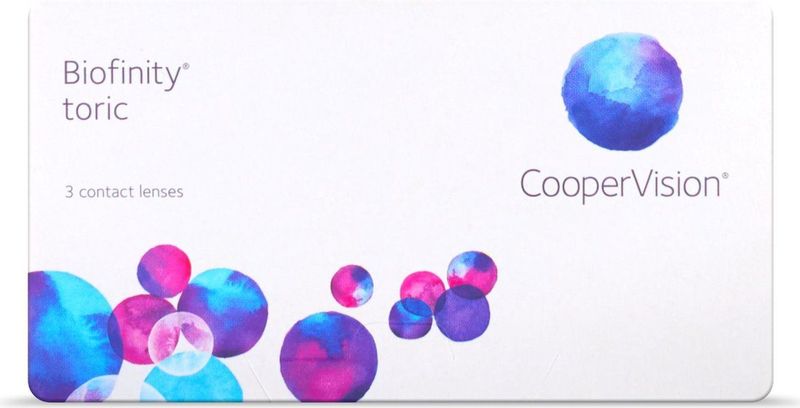 Biofinity - Toric - Dag- en Nachtlenzen - Comfilcon A - 3 Lenzen