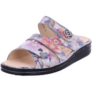 Finn Comfort - Muiltje - Damesslippers - Hoogwaardig Leer - Klittenband