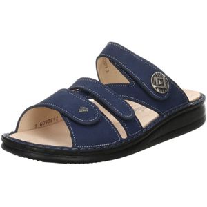 Finn Comfort - AGUEDA - Slipper - Blauw - Drie Klittenbanden