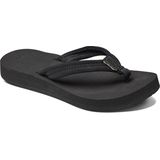 REEF Cushion Breeze Dames Slipper Black/Black 7