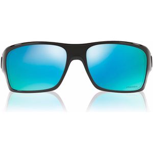 Oakley - Turbine - Zonnebril - Zwart - Plastic - Gepolariseerde Lenzen