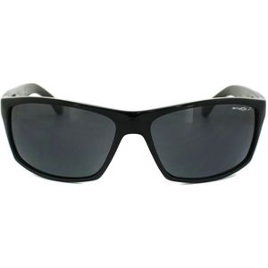 Arnette Wrap Mens Zwart grijze gepolariseerde zonnebril | Sunglasses