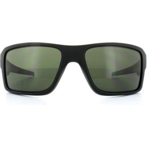 Oakley Double Edge Sunglasses Zwart Dark Grey/CAT 3 Man