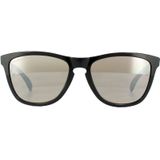 Oakley Zonnebril Frogskins OO9013-C4 Gepolijst Zwart Prizm Zwart | Sunglasses