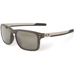 oakley zonnebril holbrook mix woodgrain prizm black ref  oo9384 0457