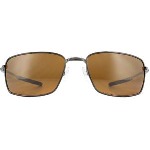 Oakley Zonnebril Square Wire OO4075-14 Tungsten Prizm Tungston Gepolariseerd | Sunglasses