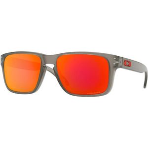 Oakley Holbrook XS OJ 9007 03 53 - rechthoek zonnebrillen, kinderen, grijs, spiegelend