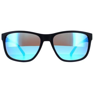 Arnette zonnebril Urca AN4257 261925 Mat Donkerblauwe groene spiegel lichtblauw