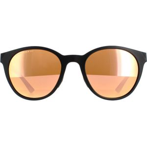 Oakley Spindrift OO 9474 08 52 - rond zonnebrillen, vrouwen, zwart, polariserend spiegelend