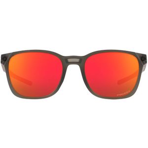 Oakley Ojector OO 9018 12 55 - rechthoek zonnebrillen, mannen, zwart, spiegelend