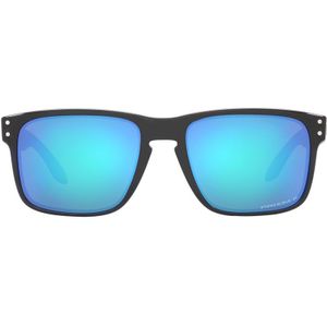 Oakley Holbrook OO9102-W7 zwarte inkt prizm sapphire gepolariseerde zonnebril | Sunglasses