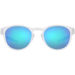 Oakley Latch Matte Clear/ Prizm Sapphire Polarized - OO9265-65