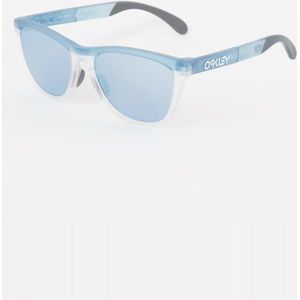 Oakley, Accessoires, unisex, Blauw, ONE Size, Blauwe Vierkante Zonnebril UV-Beschermende Lenzen