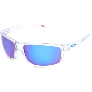 Oakley - Gibston XL Clear Prizm Sapphire Polarized - Zonnebril - Wit