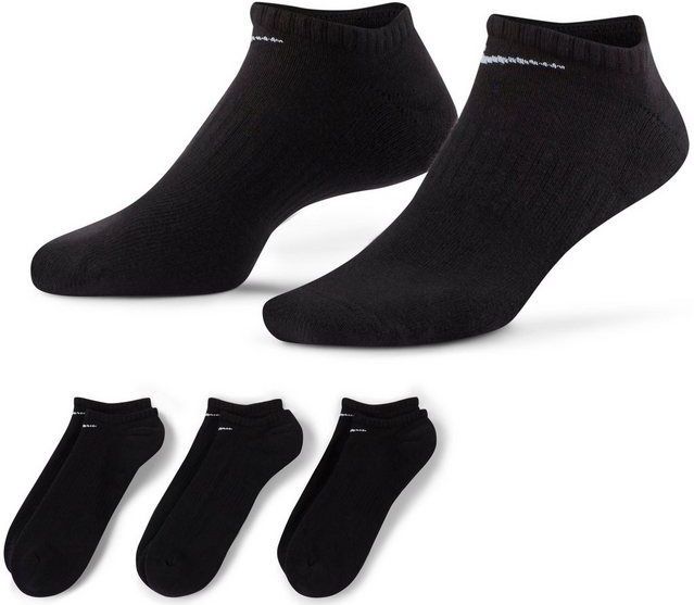 Nike - Everyday Cushioned - Trainingssokken - Wit - 3 Paar