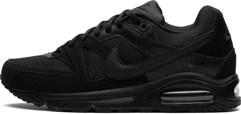 Nike Air Max Command PRM - Sneakers - Unisex - Zwart/Grijs/Wit - Maat 36 - Leer