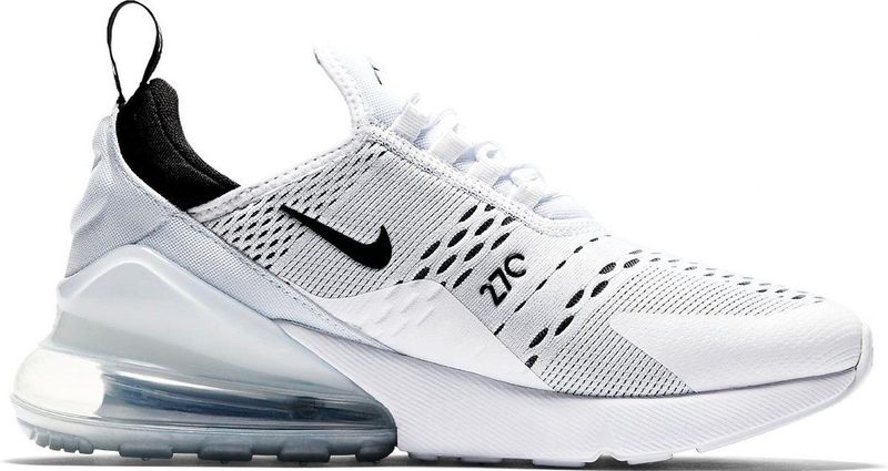 Nike - Air Max 270 - Damesschoenen - Zwart - Geweven en Synthetisch Materiaal