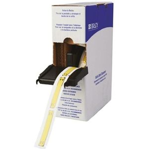 Brady BM71H-3-7643-YL draad- en kabellabels geel | 75,00 mm x 25,00 m (origineel)