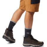 Columbia - Newton Ridge - Wandelschoenen - Bruin - Leer/Pu/Suède/Mesh