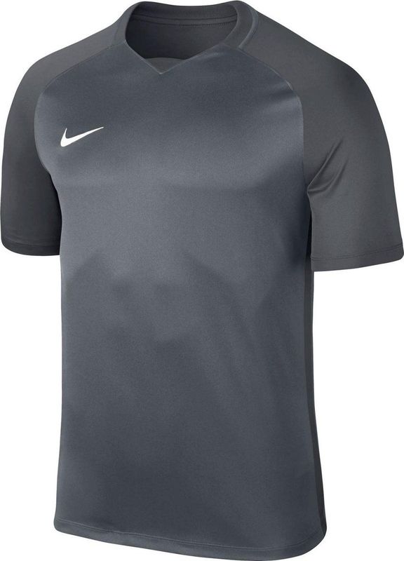 Nike - Dry Trophy III - T-shirt - Donkergrijs - Korte Mouwen
