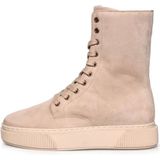 Cycleur de Luxe Endo Veterboots - Laarzen Met Veters - Dames - Beige