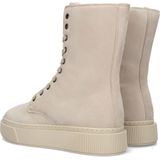 Cycleur de Luxe Endo Veterboots - Laarzen Met Veters - Dames - Beige