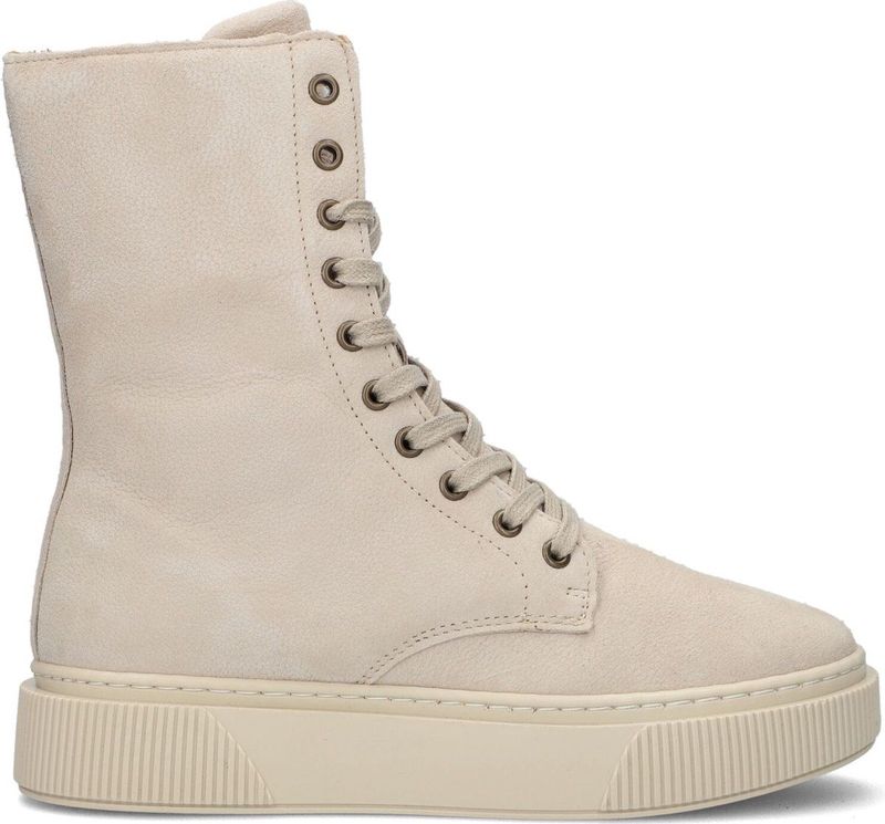 Cycleur de Luxe Endo Veterboots - Laarzen Met Veters - Dames - Beige