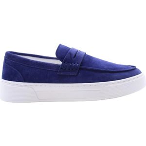 Cycleur de Luxe, Schoenen, Heren, Blauw, 42 EU, Stijlvolle Moccasin Loafers