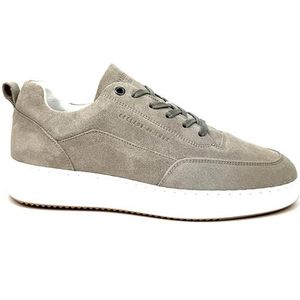 Cycleur de Luxe - Roadie - Sneakers - Groen - Suède - Leren Voering