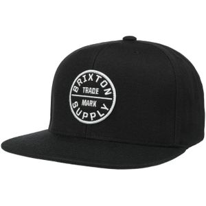 Brixton Oath Iii Snapback Pet - Black