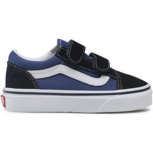 VANS - UY Old Skool V - Sneakers - Blauw - Leer