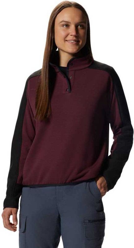 Mountain Hardwear - Camplife - Sweatshirt - Rood - Fleece - Vrouw