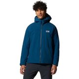 Mountain Hardwear - Stretch Ozonic - Waterdichte Jas - Blauw - Geïsoleerd