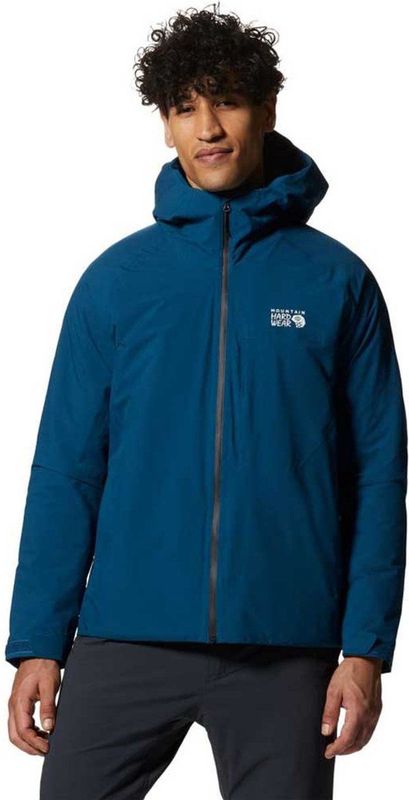 Mountain Hardwear - Stretch Ozonic - Waterdichte Jas - Blauw - Geïsoleerd