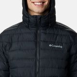 Columbia - Powder Lite - Winterjack - Zwart - Waterafstotend - Met Capuchon