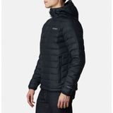 Columbia - Powder Lite - Winterjack - Zwart - Waterafstotend - Met Capuchon