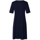 Hanro Nachthemd ' Cotton Silk '  donkerblauw