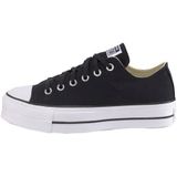 Converse Ctas Lift Platform Low Dames Schoenen - Zwart  - Leer - Foot Locker