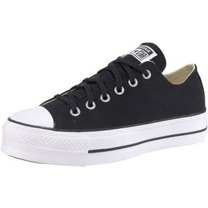 Converse, Zwarte Dames Sneakers Zwart, Dames, Maat:36 1/2 EU